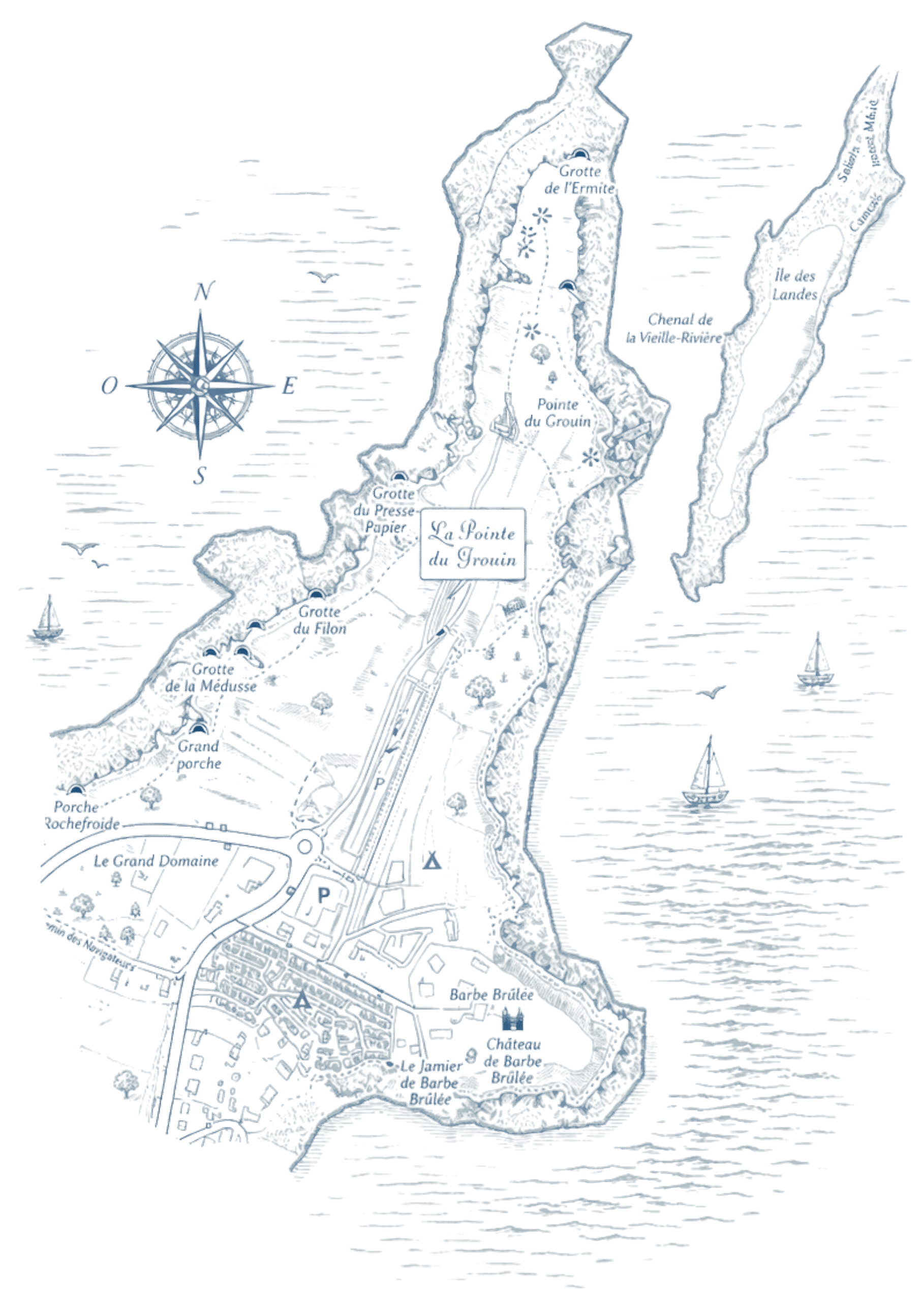 Map compressed scaled